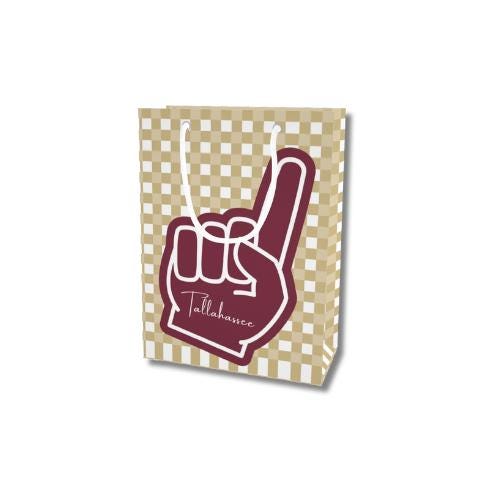 Garnet and Gold Foam Finger Tallahassee Fl Gift Bag
