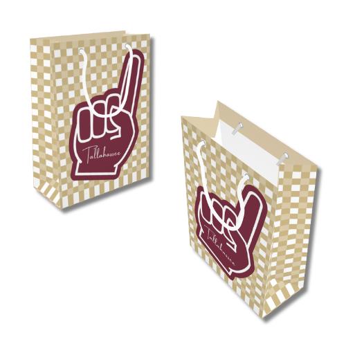 Garnet and Gold Foam Finger Tallahassee Fl Gift Bag