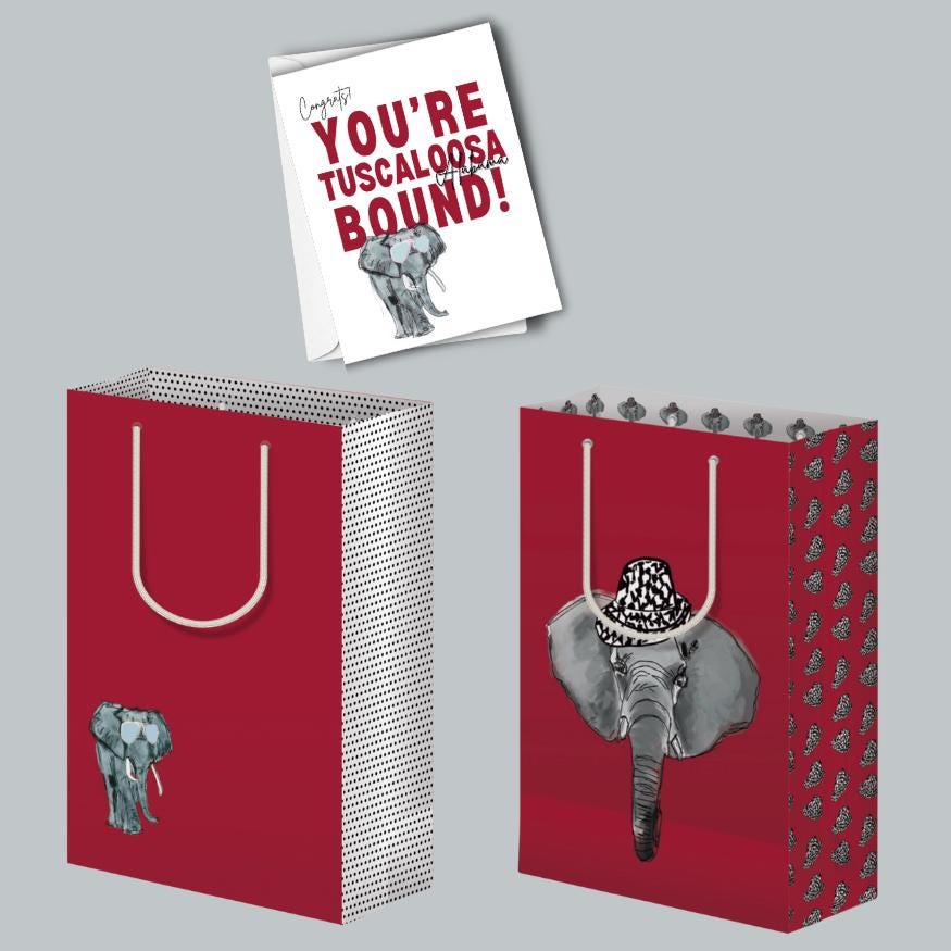 You're Tuscaloosa Alabama Bound Greeting Card