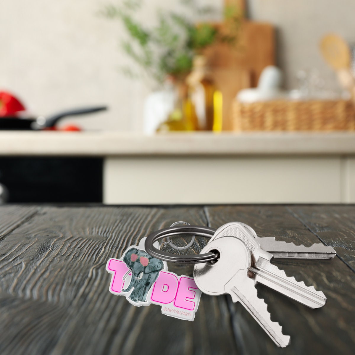 Limited-Edition Tide Elephant Keychain